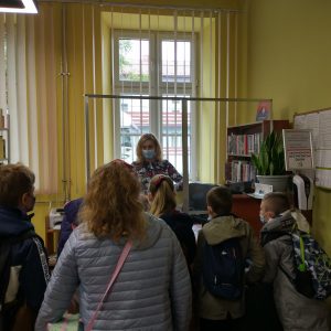 Wizyta trzecioklasistów z Waganowic